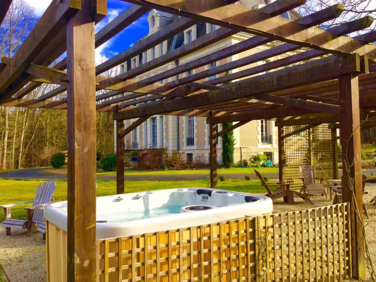 Chateau Des Essards Avec Piscine Et Jacuzzi Langeais Ngoại thất bức ảnh